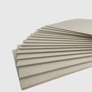 Recycled Pressed Cardboard Laminated Gray Particle Board For Chemical