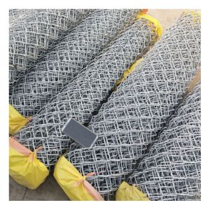 75mm Chain Link Mesh Fencing Hot Dipped Galvanized Pvc Coated
