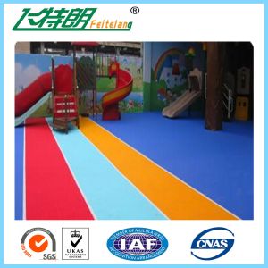 Suspended Hygienic Pp Interlocking Sports Flooring Green Futsal Court Plastic