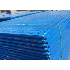China Galvanized Plate Punched High Rise Safety Screens For Building Site on sale
