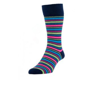custom stripe design quality cotton socks