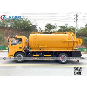 Dongfeng Furuika 4x2 5000 Liters Vacuum Sewer Suction Truck