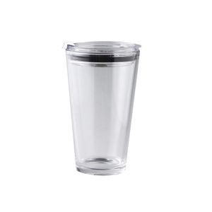 China Beverage 450ml Borosilicate Glass Straw Coke Cups on sale