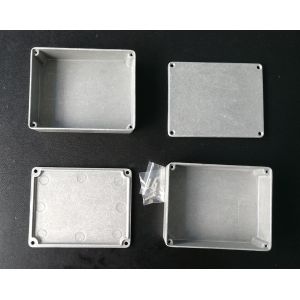 ROHS Recycling Custom Drilled Die Casting Aluminium Enclosures for Electronics
