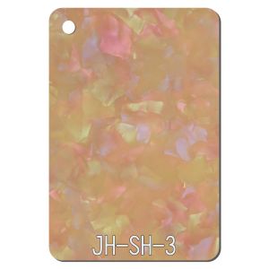1.25g/cm3 Pattern Acrylic Sheet Pearlescent Mineral Crystal Sheet
