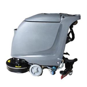 China Walk Behind Floor Scrubber with 3 Hours Runtime PLC Control and Disc Type+Drum Type Brush for Hard Floors on sale