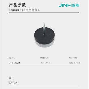 22mm Double Layer Plastic Furniture Glide Professional Furniture Leg Fittings