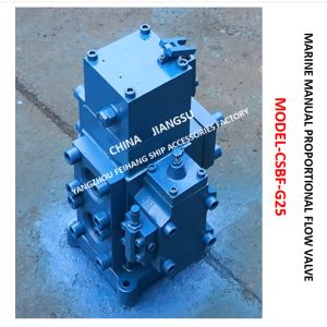 ABOUT THE USE AND MAINTENANCE OF CSBF-G25 MANUAL PROPORTIONAL FLOW COMPOSITE