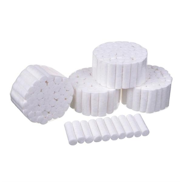 Buy Bleached Soft 8X38mm 500rolls/Bag Dental Cotton Rolls at wholesale prices