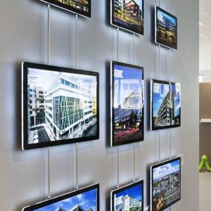 Both Vertical and Horizontal Hanging Led Acrylic Light Box A4 210mm*297mm for