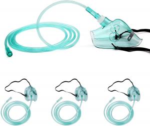 Quality Green Non Rebreather Oxygen Mask  PVC Medical Oxygen Face Mask for sale