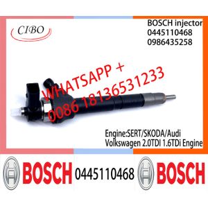 BOSCH Diesel Common Rail Fuel Injector 0445110468 0986435258 0445110469