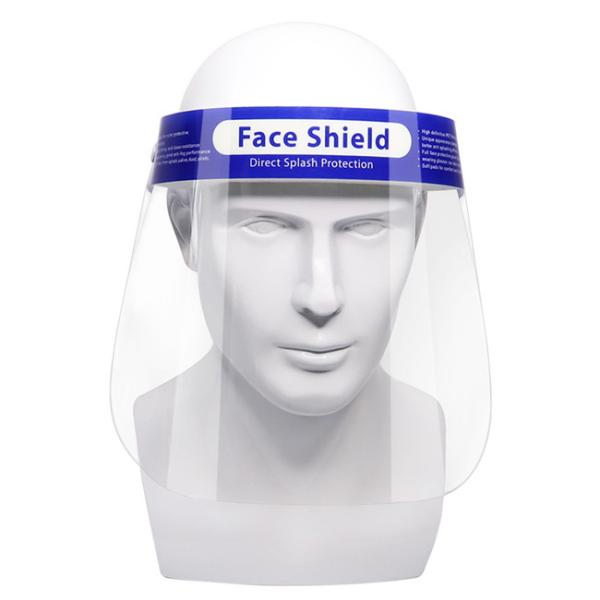 Dust Proof Disposable Face Shield Full Protection Earloop Style anti scratch