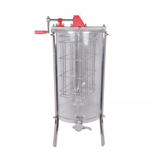 China 304 stainless steel 2 frames Acrylic honey shaker manual honey extractor on sale