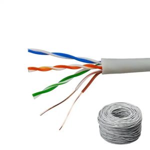 Secure Networking Category 5e UTP Cable With Copper CCA Conductor Material