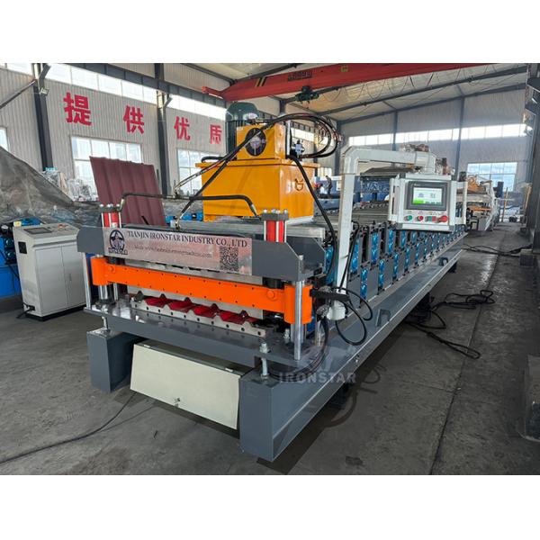 5 rib and 7 rib double deck 750 roof sheet roll forming machine for Malaysia