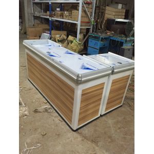 Heavy Duty Grocery Cashier Counter Eco Friendly Checkout Counter