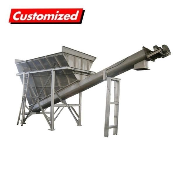 Buy Customized Package Flexible Auger Stainless Steel Screw Conveyor for mining, Food industry at wholesale prices