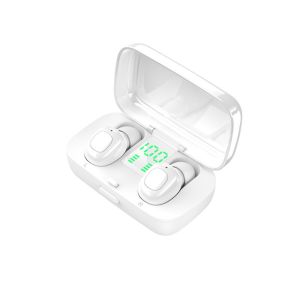 OEM Custom TWS 5.0 Bluetooth Headphone with LCD Display Wireless Noise