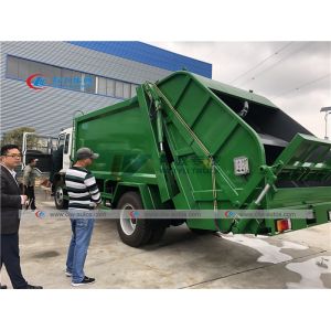 205HP ISUZU FTR 10T 12T Rubbish Compactor Truck