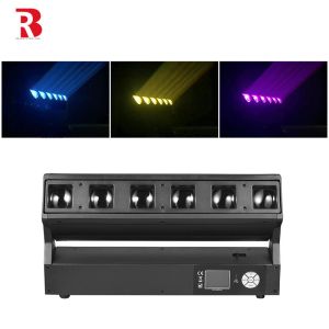 LED Pixel Zoom Bar 6pcs 40W RGBW 4-In-1 LED Framing Stage Light For Event