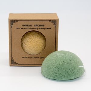 Organic Skincare Biodegradable Facial Konjac Sponge Removing Toxins