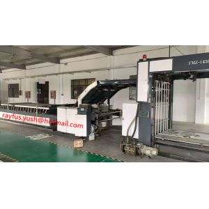 Second Hand 3 Layer Automatic Flute Laminator Machine