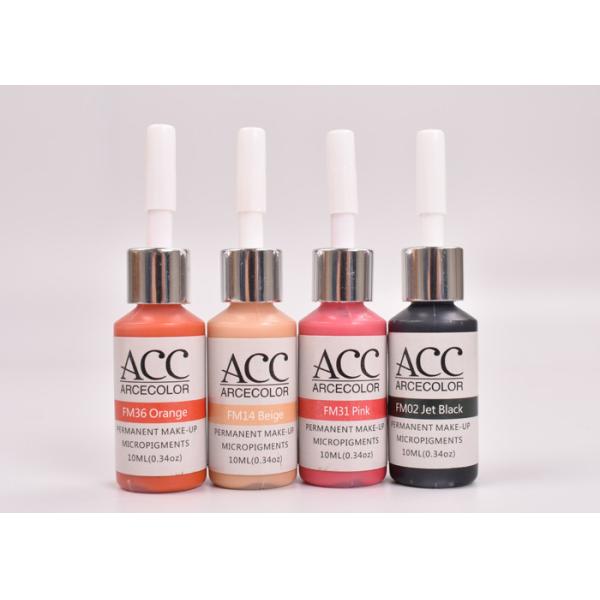 Organic Semi Permanent Tattoo Ink / Cosmetic Microblading Pigments