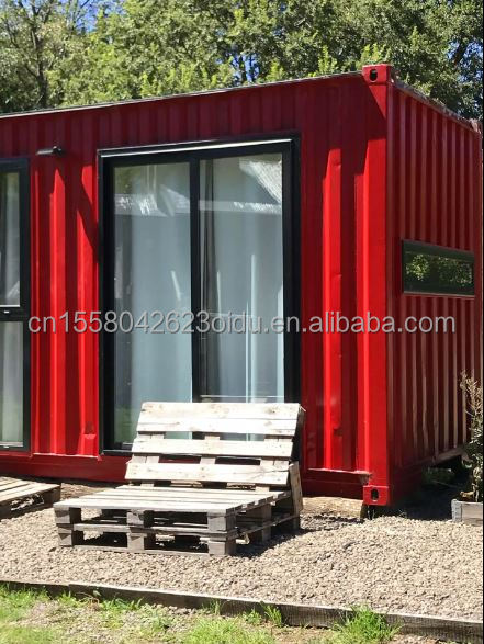 Outdoor 40Ft 20Ft Prefab Expandable Container Home Portable 2-5 Bedroom Prefabricated Shipping House Shop Mobile Granny Flat