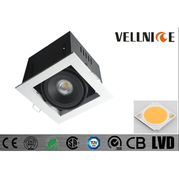 Buy 10W  Square ceiling led spotlights 3000K 30 Deg Tiltable with Junction Box at wholesale prices
