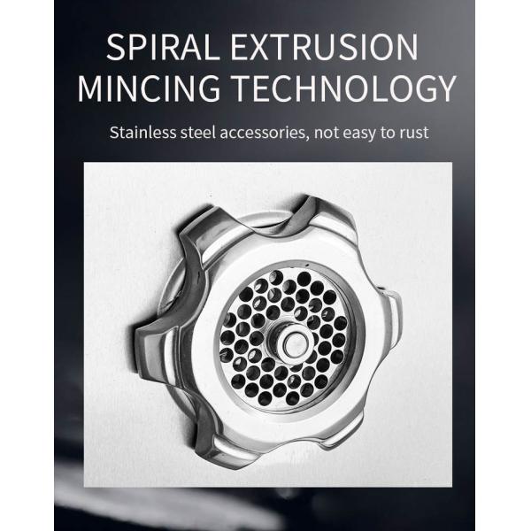 220V Meat Grinder Machine 130kg/H Grinding Speed For Industrial