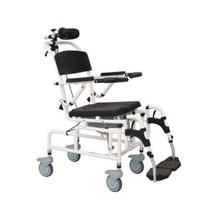 Aluminium Alloy Portable Bathroom Chair For Disabled Hospital