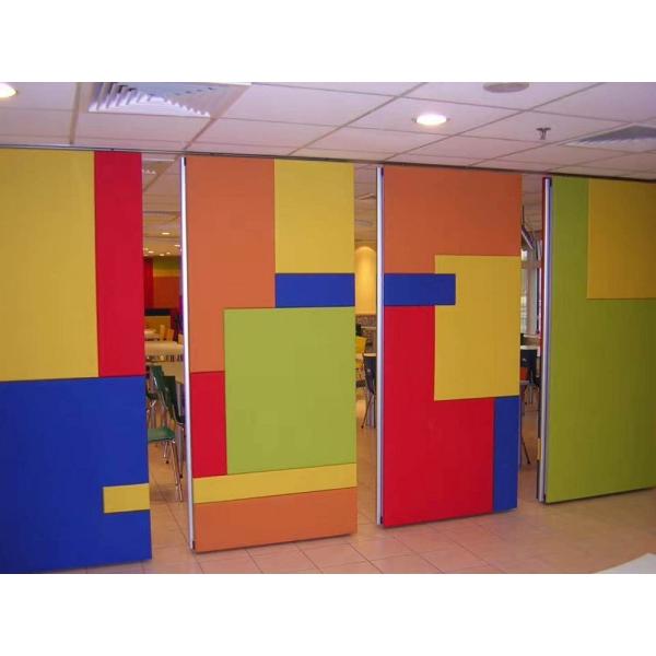 Acoustic Removable Folding Partition Walls , Multi Color Sliding Aluminium Room