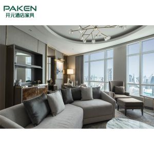 PU Leather Resorts Lobby Hotel Sofa Bed