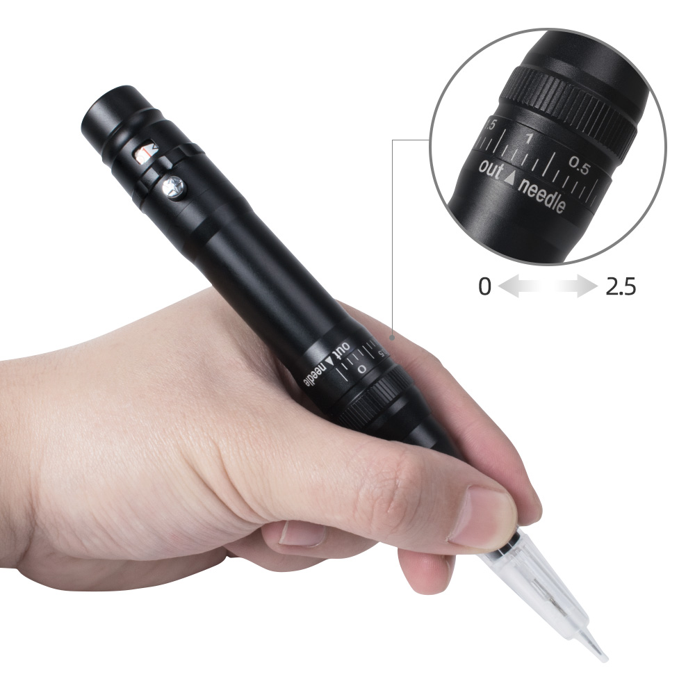 Whole Sale Wireless Electric Permanent Makeup Eyebrow Tattoo Machine Kit Tattoo Gun