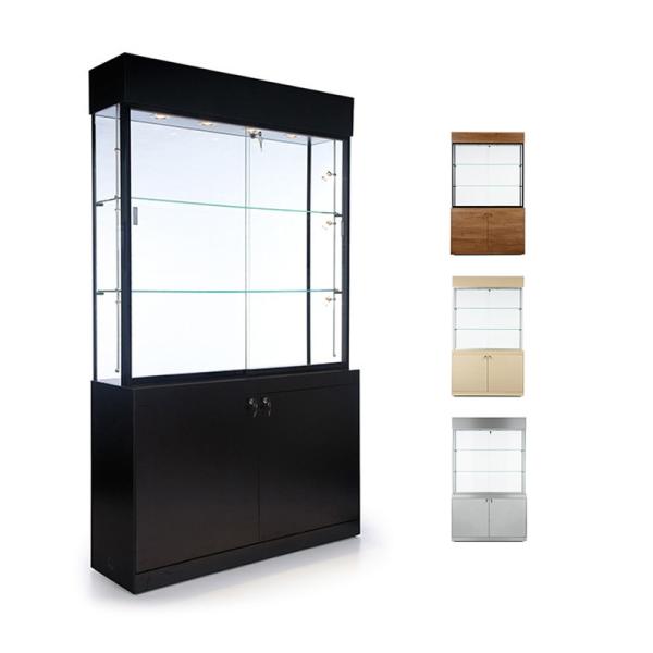 Buy Lighting Jewelry Display Fixtures Lockable With Led Light at wholesale prices