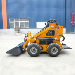 Factory Price Various Attachment Skid Steer Loader Wheel Mini Skid Steer Loader