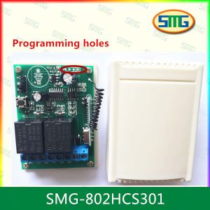 SMG-802HCS301 12V 2ch remote controller with programming pads