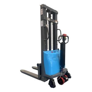 Manual Stacker Electric Stacker Forklift Pallet Jack 2000kg Capacity 2 Way Entry