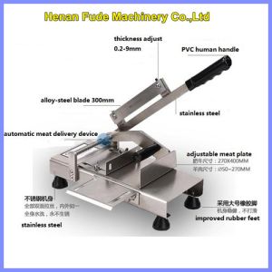 Quality manual meat slicer, hot-pot restaurant frozen meat slicer for sale