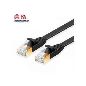 Bulk Shielded CAT5E Ethernet Cable , CAT 7 Bulk Flat Ethernet Cable