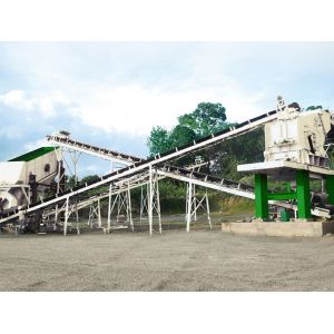 7.5kw Small Mining Belt Conveyor For Dirt Cold Heat Resistant 50-100tph