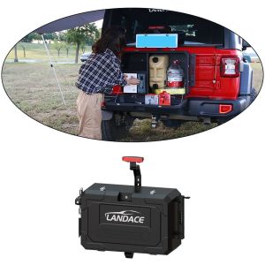 Off-Road Tailgate Storage Box for Wrangler JL JK Tank 300 BJ40 Easy to Install