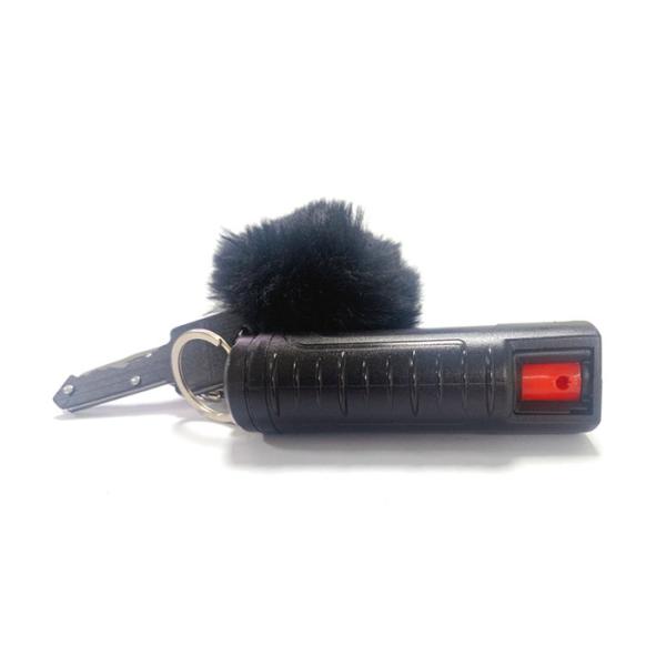 Colorful ABS Plastic 20ML Defense Keychain Set For Women Kids