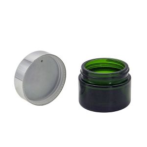 Black Plastic Seal Thread Cap Lid 10ml Glass Jar