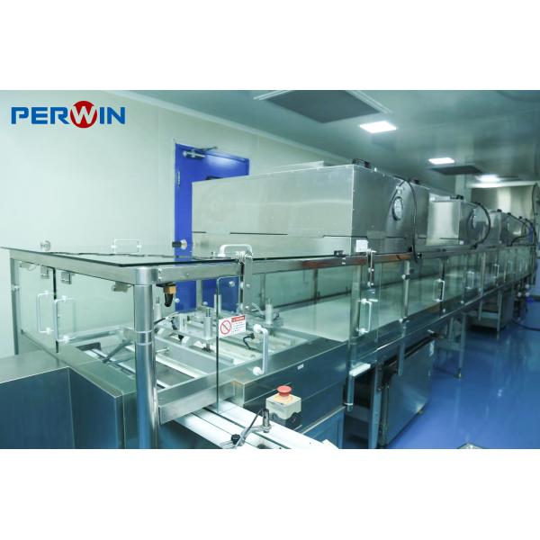 PLC SIEMENS Controlled Petri Dish Fill Machine featuring Stainless Steel