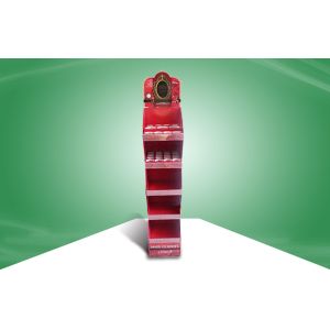 Cosmatics Free Standing Cardboard Display Five Shelf for Promoting