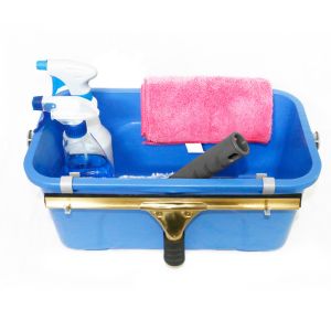 Multi Purpose Window Cleaning Tools Rectangle Plastic Storage Caddy