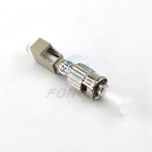 LC ST Female To Male Fiber Optic Hybrid Adapter Multimode 50/125
