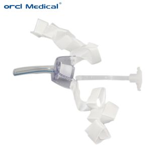 Medical Grade PVC Tracheostomy Tube Uncuffed For Surgical Supplies